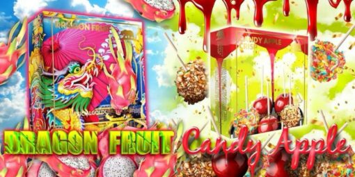 COAST CLEAR CARTS Dragon Fruit / Candy Apple